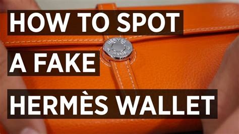 How To Spot a Fake Hermès Wallet 